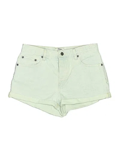 Pre-owned Forever 21 Denim Shorts In Green