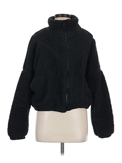 Pre-owned Forever 21 Faux Fur Jacket In Black