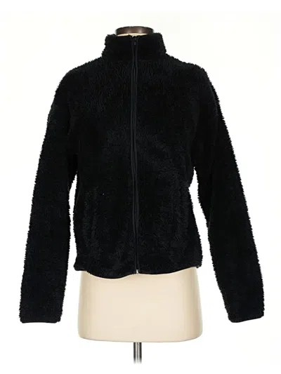 Pre-owned Forever 21 Faux Fur Jacket In Black
