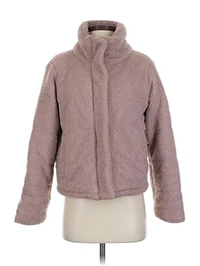 Pre-owned Forever 21 Faux Fur Jacket In Pink