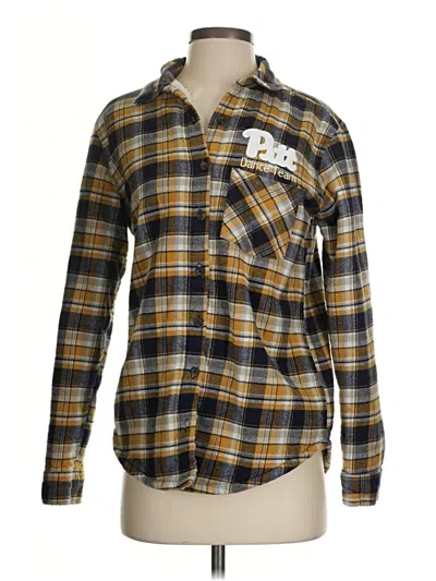 Pre-owned Forever 21 Fleece Jacket In Yellow