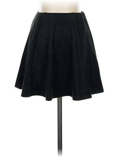 Pre-owned Forever 21 Formal Skirt In Black