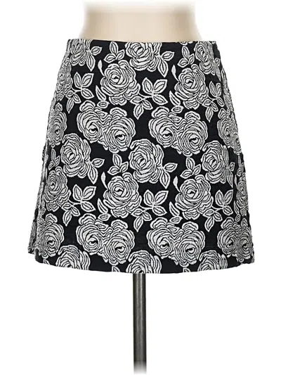 Pre-owned Forever 21 Formal Skirt In Black