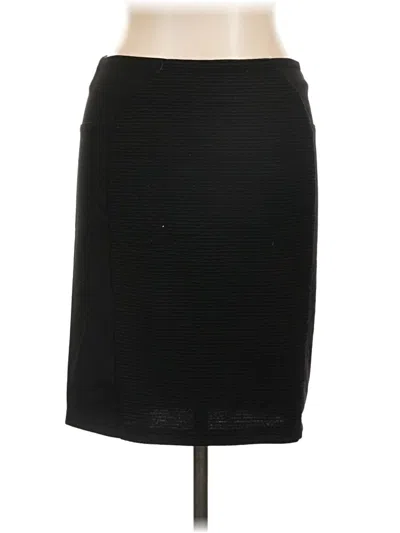 Pre-owned Forever 21 Formal Skirt In Black