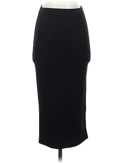 Pre-owned Forever 21 Formal Skirt In Black