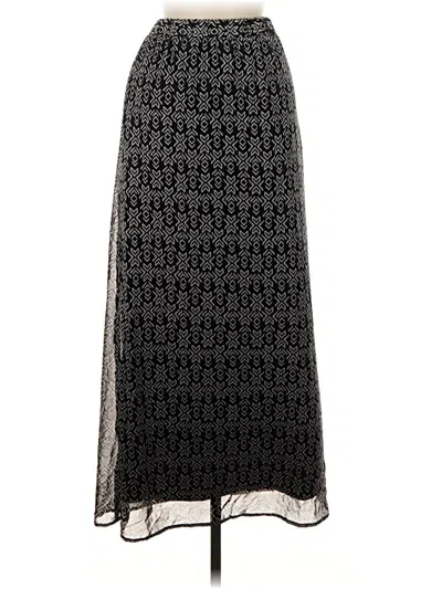 Pre-owned Forever 21 Formal Skirt In Black