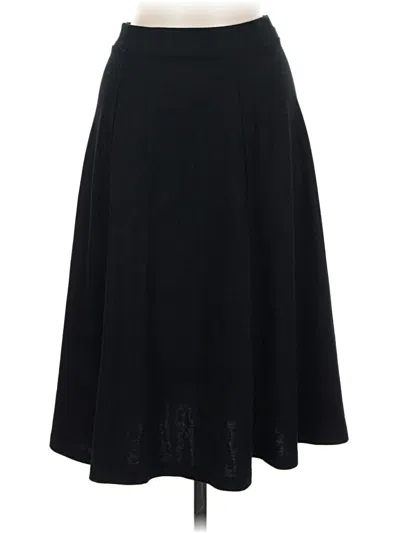 Pre-owned Forever 21 Formal Skirt In Black