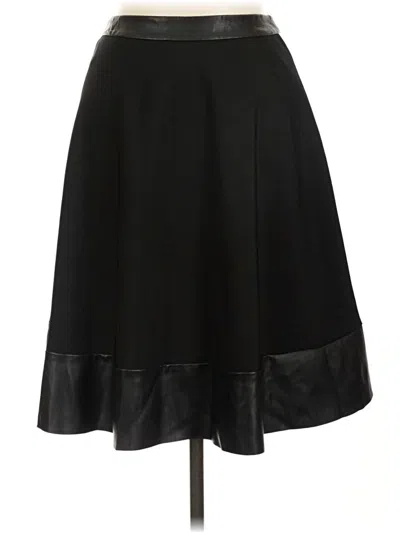 Pre-owned Forever 21 Formal Skirt In Black