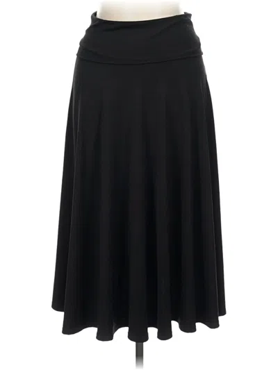 Pre-owned Forever 21 Formal Skirt In Black