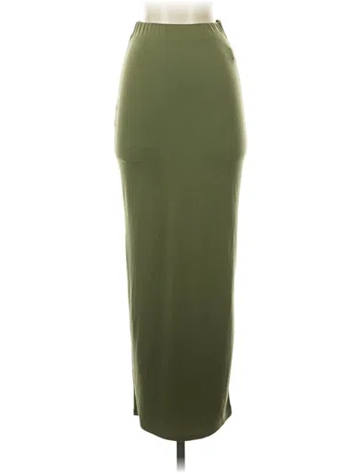 Pre-owned Forever 21 Formal Skirt In Green
