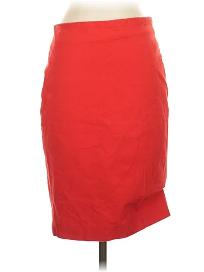 Pre-owned Forever 21 Formal Skirt In Red