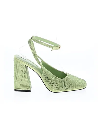 Pre-owned Forever 21 Heels In Green
