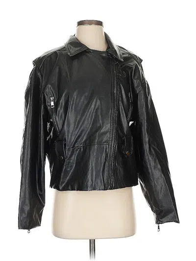 Pre-owned Forever 21 Jacket In Black