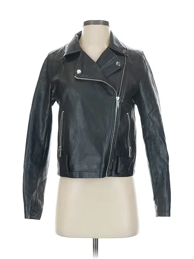 Pre-owned Forever 21 Jacket In Black