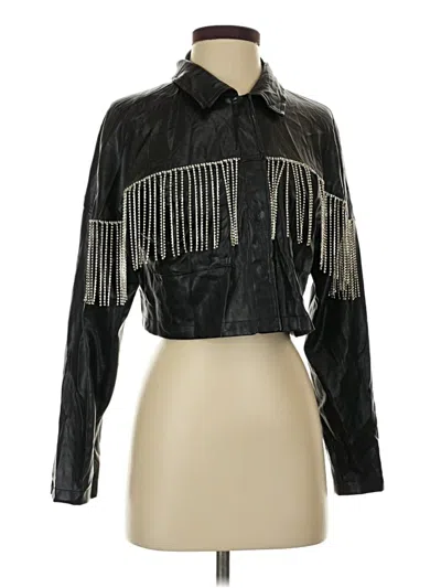 Pre-owned Forever 21 Jacket In Black