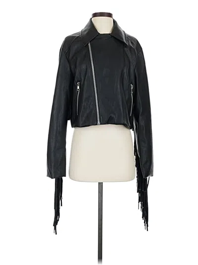 Pre-owned Forever 21 Jacket In Black
