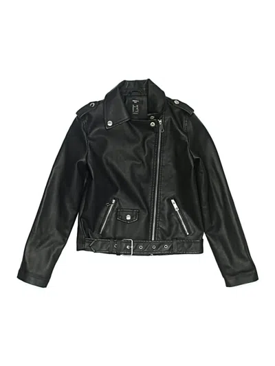 Pre-owned Forever 21 Kids' Jacket In Black
