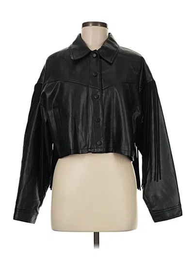 Pre-owned Forever 21 Jacket In Black