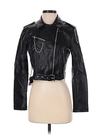 Pre-owned Forever 21 Jacket In Black