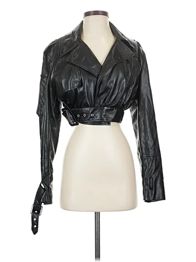 Pre-owned Forever 21 Jacket In Black