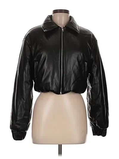Pre-owned Forever 21 Jacket In Black