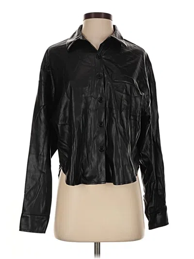 Pre-owned Forever 21 Jacket In Black