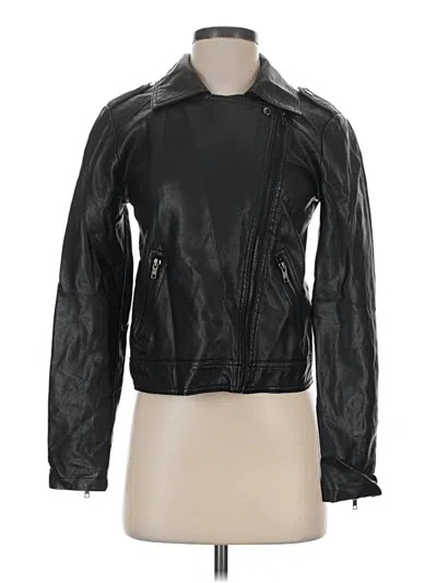 Pre-owned Forever 21 Jacket In Black