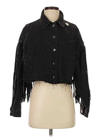 Pre-owned Forever 21 Jacket In Black