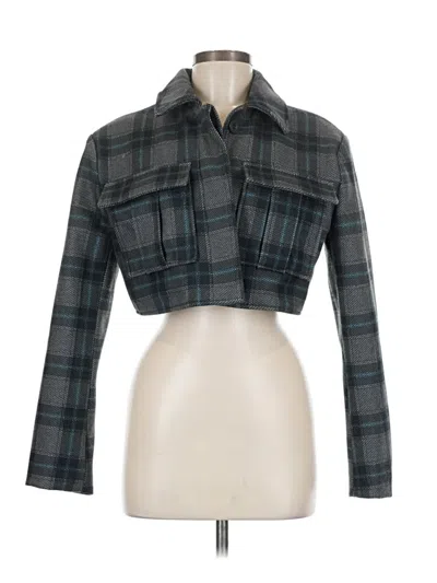 Pre-owned Forever 21 Jacket In Blue