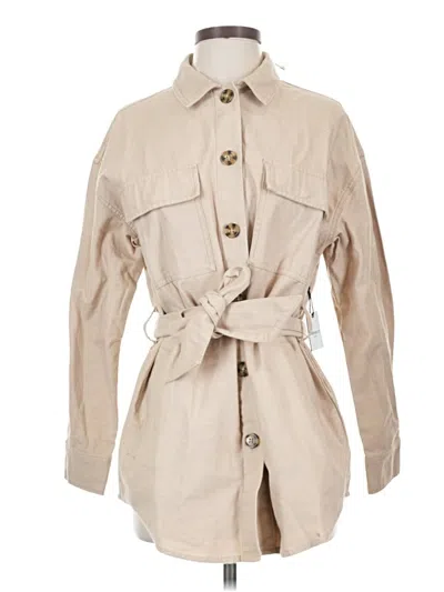 Pre-owned Forever 21 Jacket In Brown