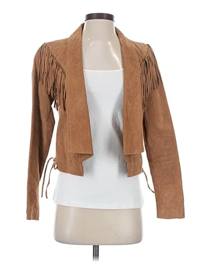 Pre-owned Forever 21 Jacket In Brown