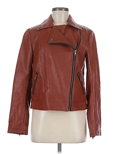 Pre-owned Forever 21 Jacket In Brown