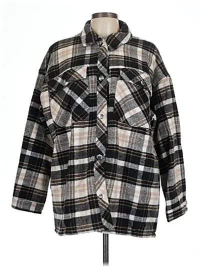 Pre-owned Forever 21 Jacket In Brown