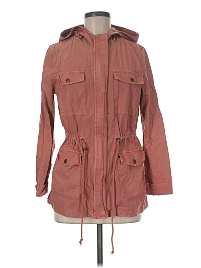 Pre-owned Forever 21 Jacket In Brown