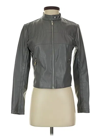 Pre-owned Forever 21 Jacket In Gray