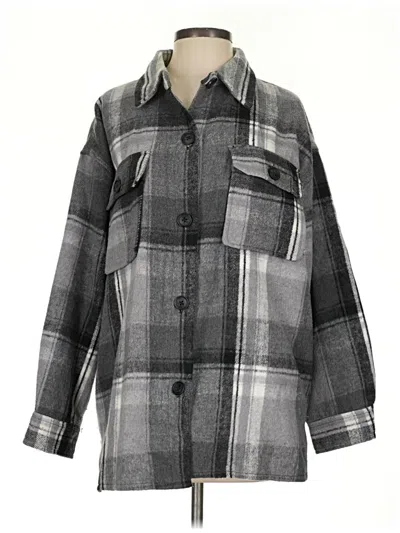 Pre-owned Forever 21 Jacket In Gray
