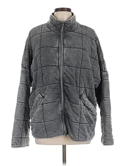 Pre-owned Forever 21 Jacket In Gray