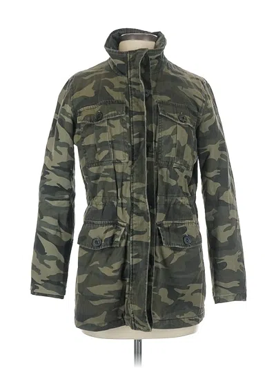 Pre-owned Forever 21 Jacket In Green