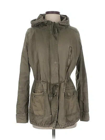 Pre-owned Forever 21 Jacket In Green