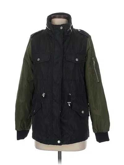 Pre-owned Forever 21 Jacket In Green