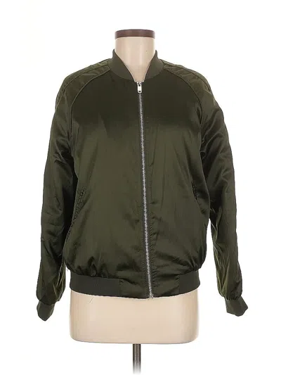 Pre-owned Forever 21 Jacket In Green