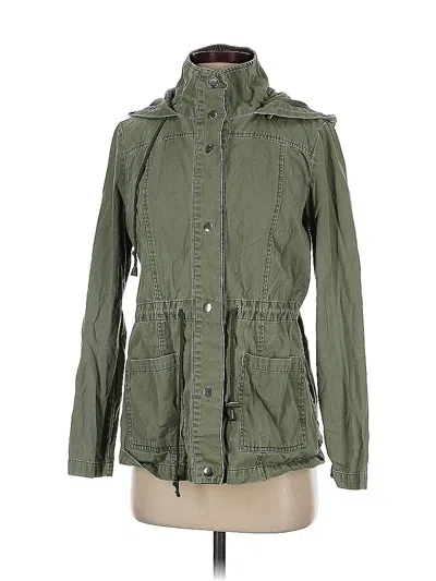 Pre-owned Forever 21 Jacket In Green