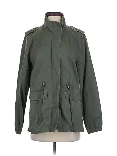 Pre-owned Forever 21 Jacket In Green