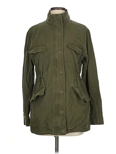 Pre-owned Forever 21 Jacket In Green