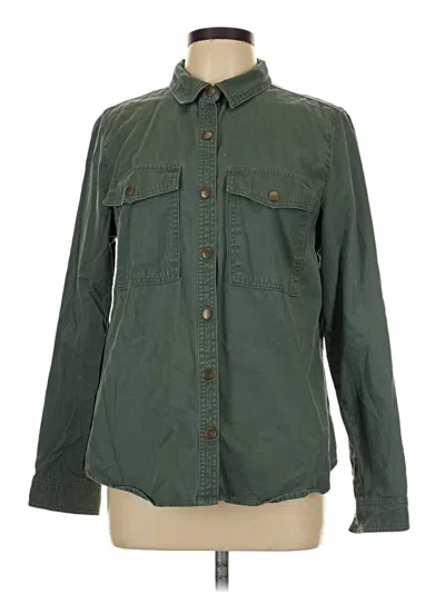 Pre-owned Forever 21 Jacket In Green