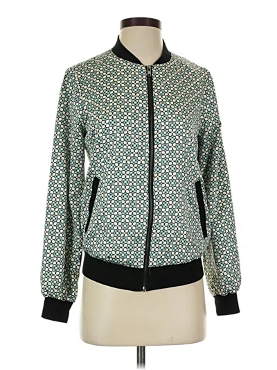 Pre-owned Forever 21 Jacket In Green