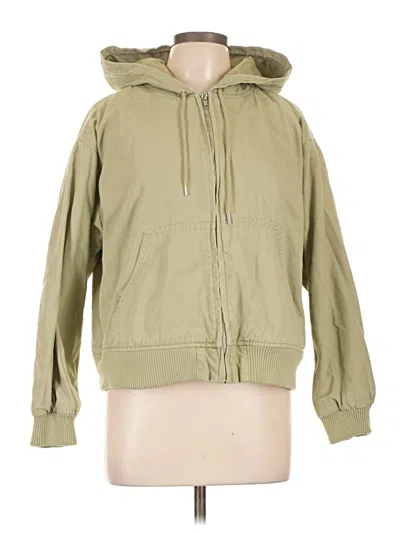 Pre-owned Forever 21 Jacket In Green