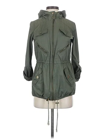 Pre-owned Forever 21 Jacket In Green