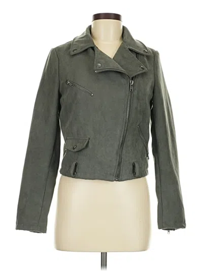 Pre-owned Forever 21 Jacket In Green