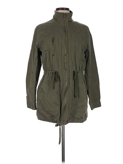 Pre-owned Forever 21 Jacket In Green